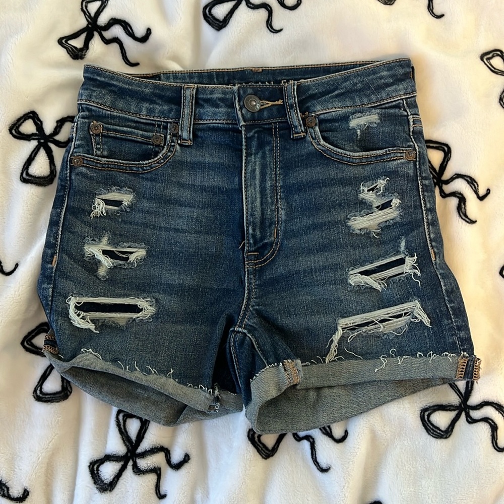 American eagle denim shorts